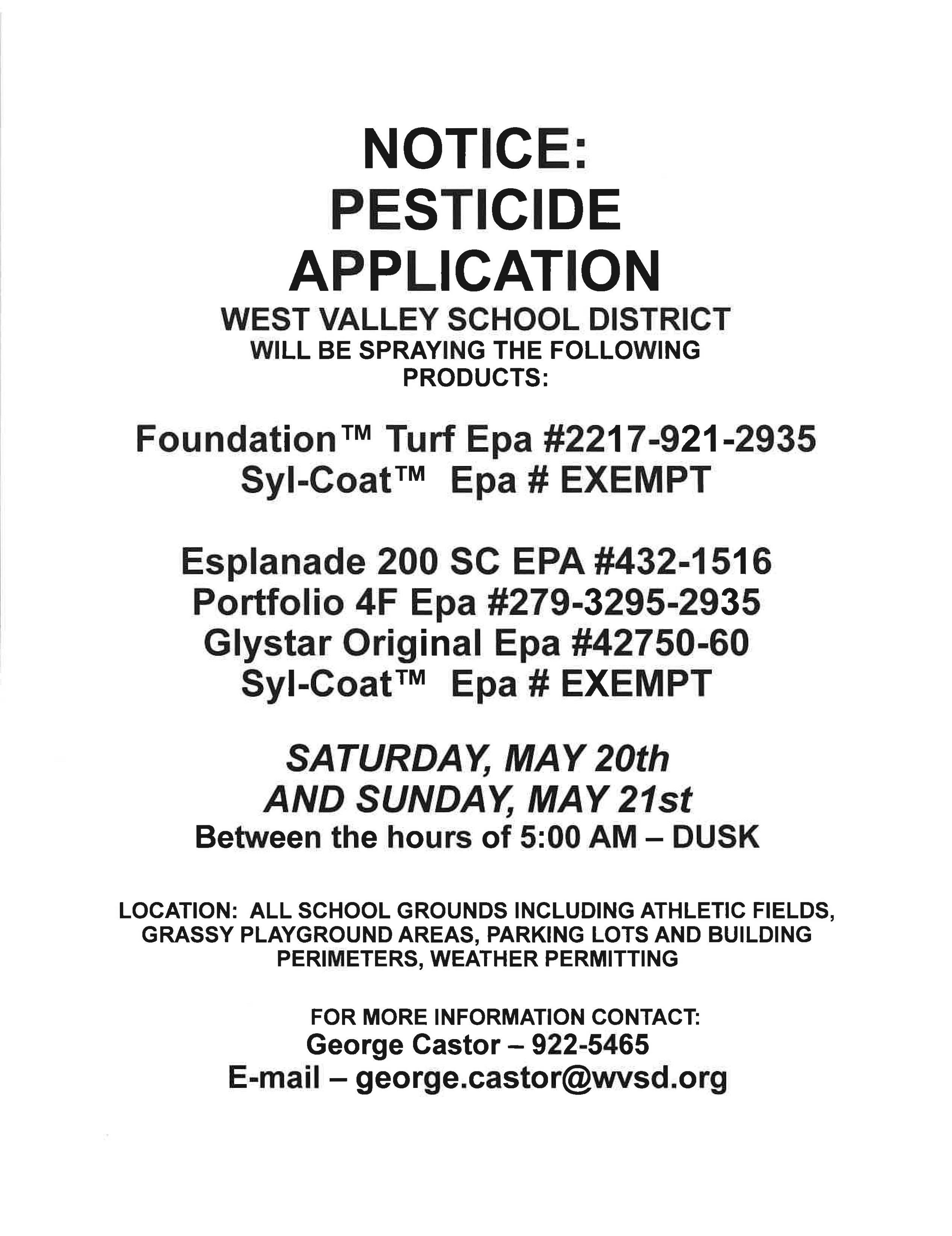 Pesticide May 2023